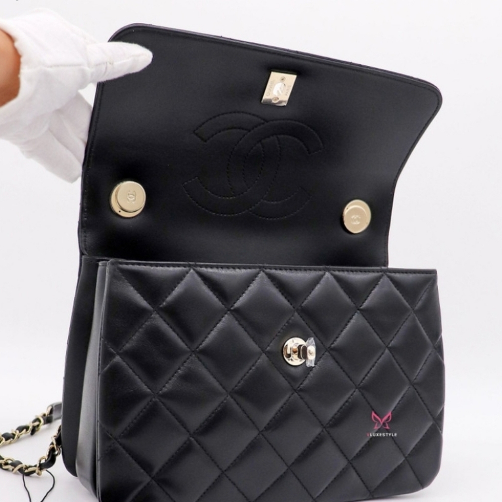 ***SOLD*** Chanel Black Trendy CC (small) - Picture 7 of 12